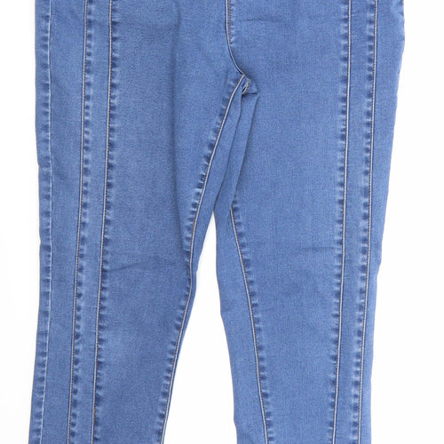 George Womens Black  Denim Jegging Jeans Size 14