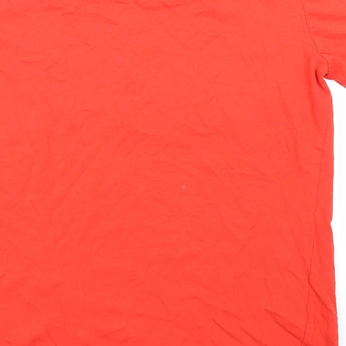 Papaya Womens Red   Basic T-Shirt Size 10