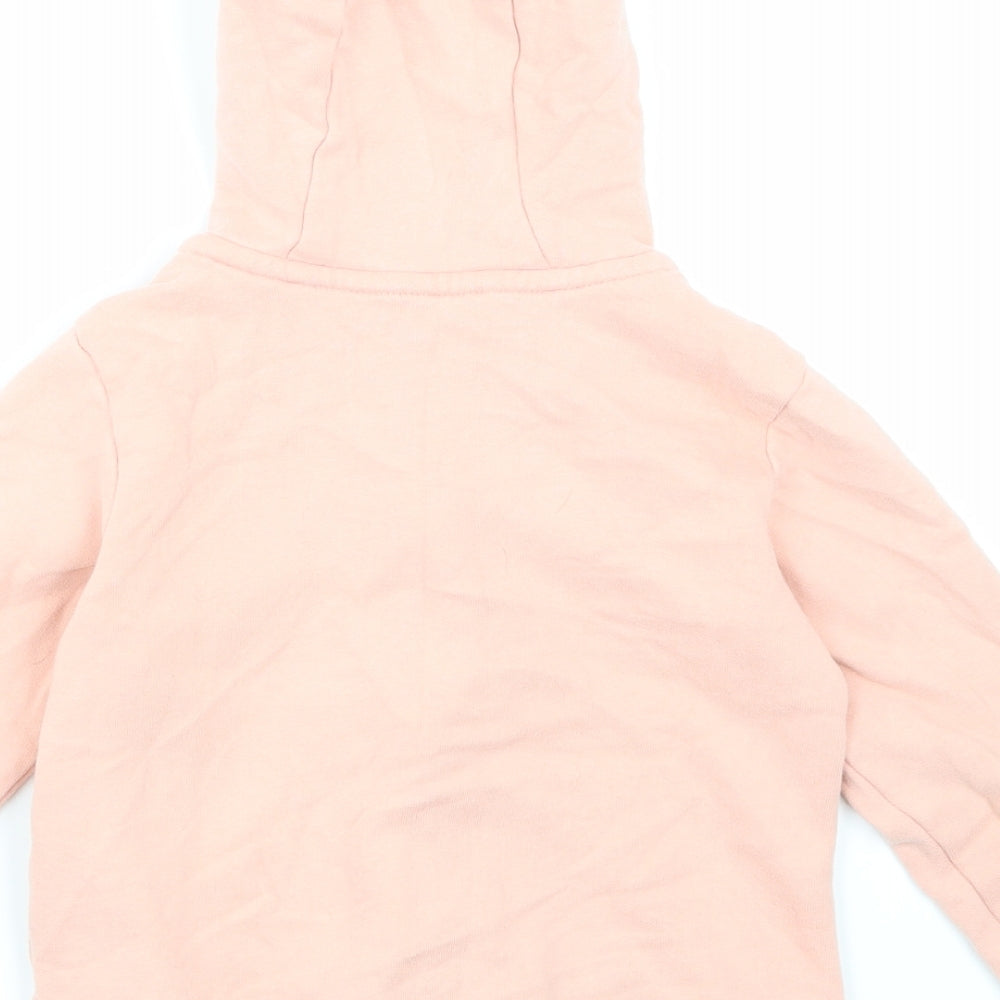 Nutmeg Girls Pink   Full Zip Hoodie Size 5-6 Years