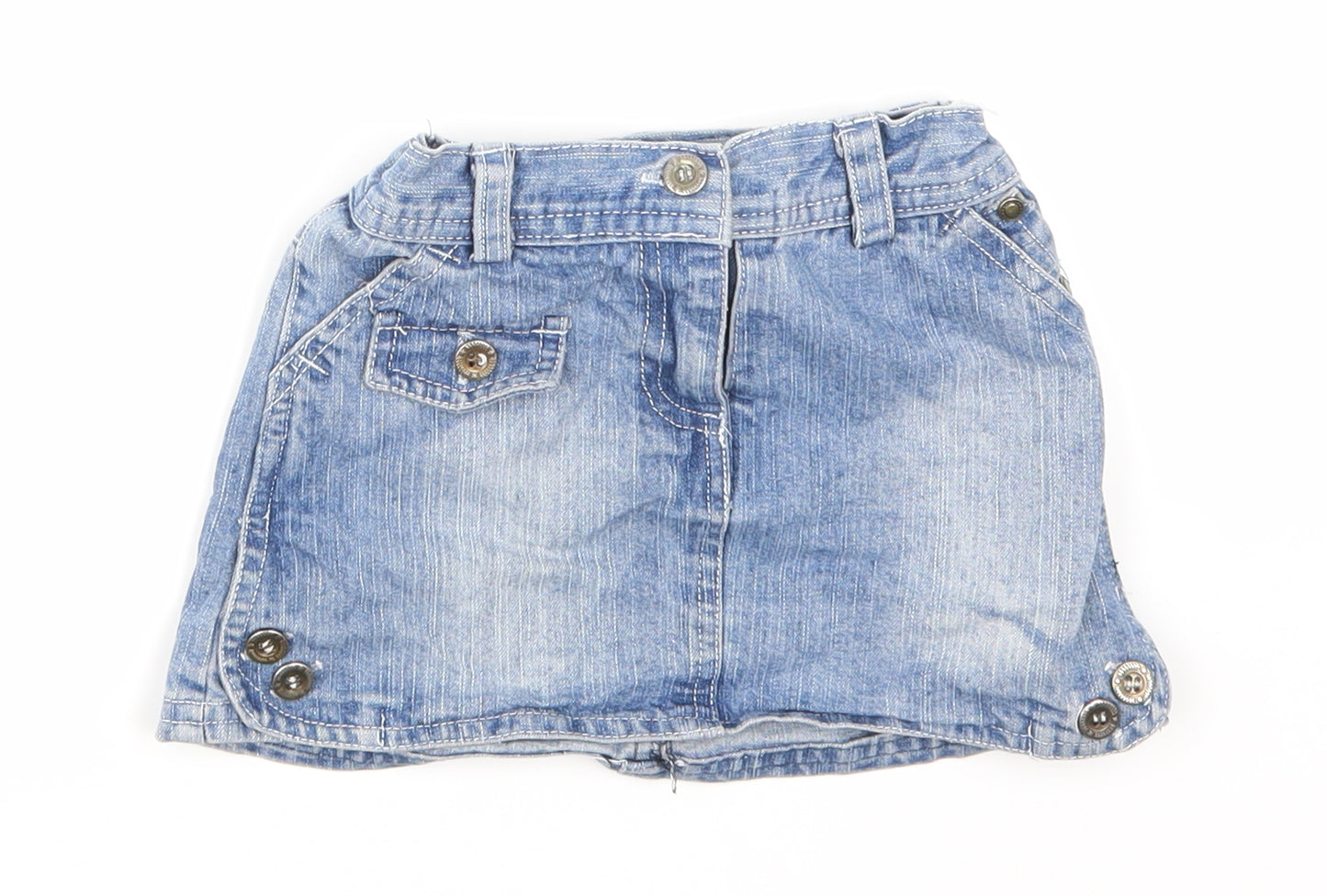 Primark Girls Blue   Mini Skirt Size 3 Years