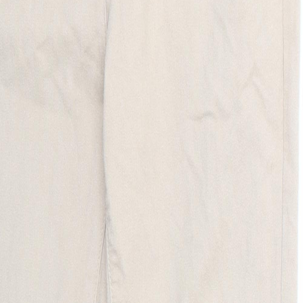 Marks and Spencer Womens Beige  Denim Jegging Jeans Size 14
