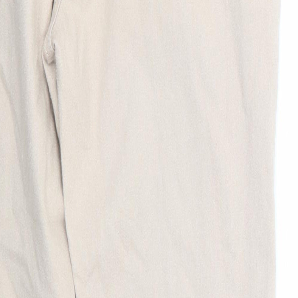 Marks and Spencer Womens Beige  Denim Jegging Jeans Size 14