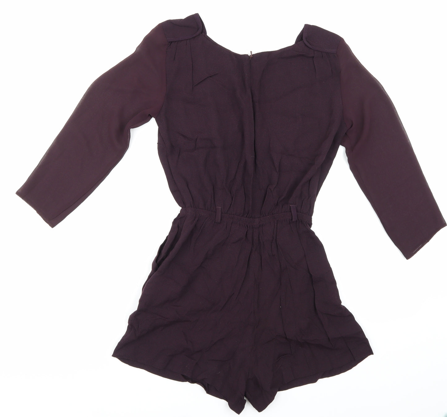 Riverisland Womens Purple   Playsuit One-Piece Size 6