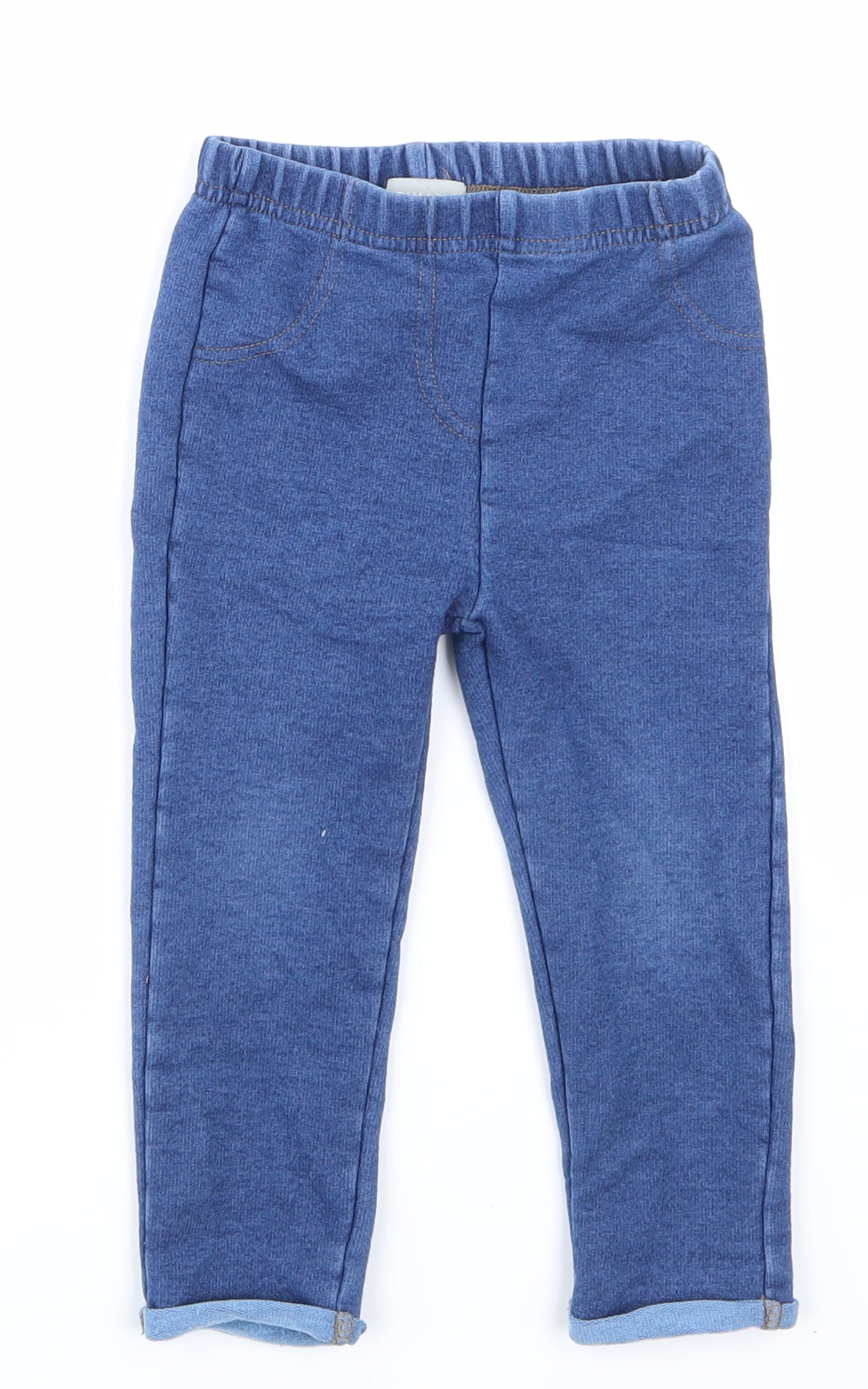Primark Girls Blue   Jogger Jeans Size 24 Months