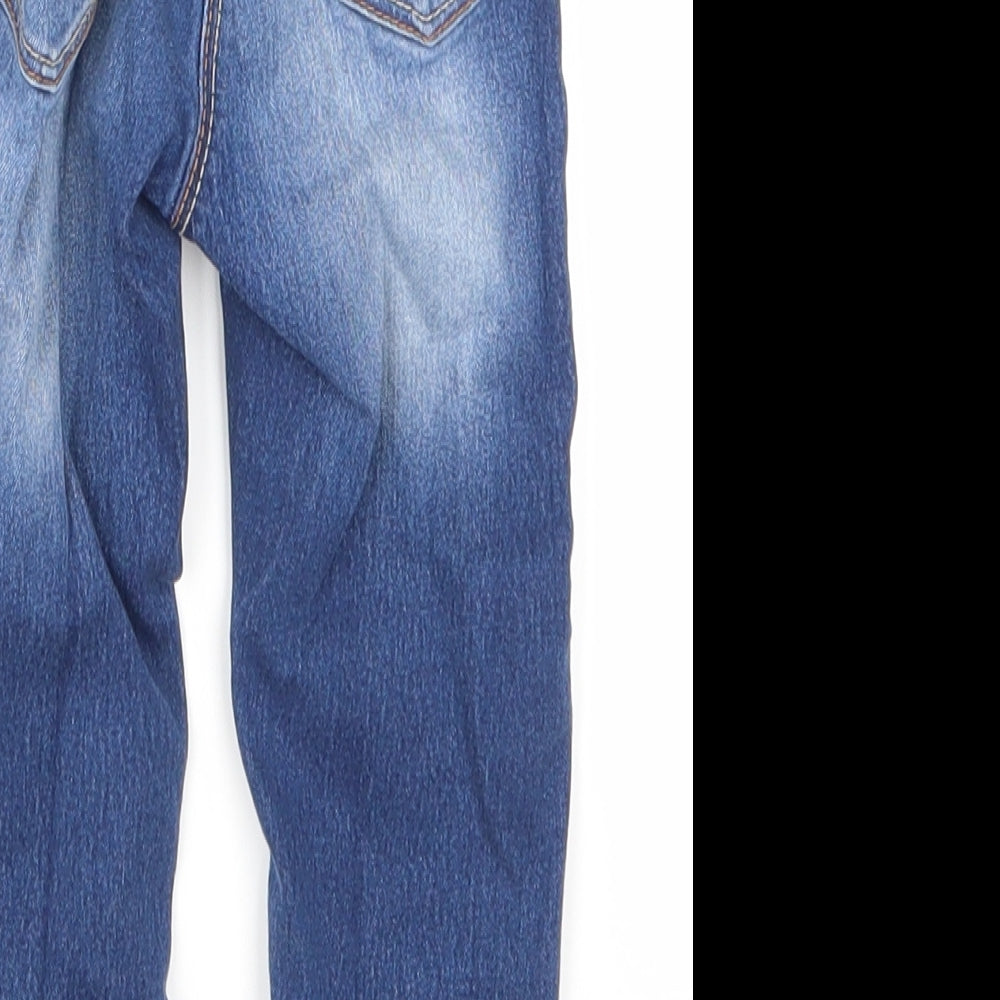 NEXT Girls Blue  Denim Jogger Jeans Size 18-24 Months