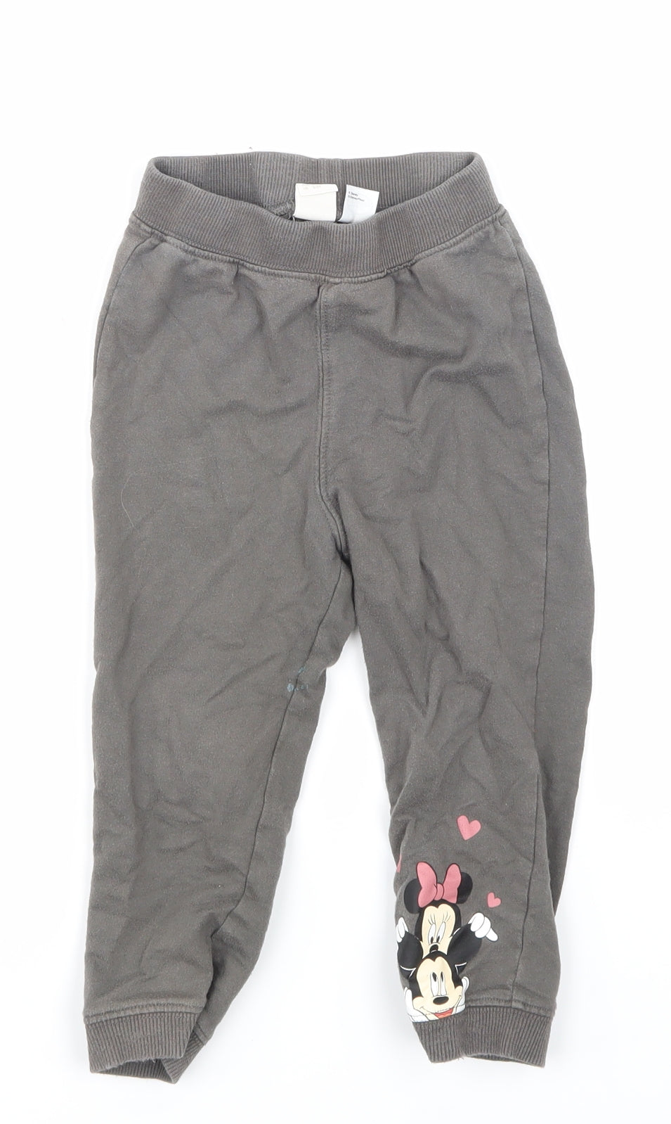 H&M Girls Grey   Jogger Trousers Size 2-3 Years