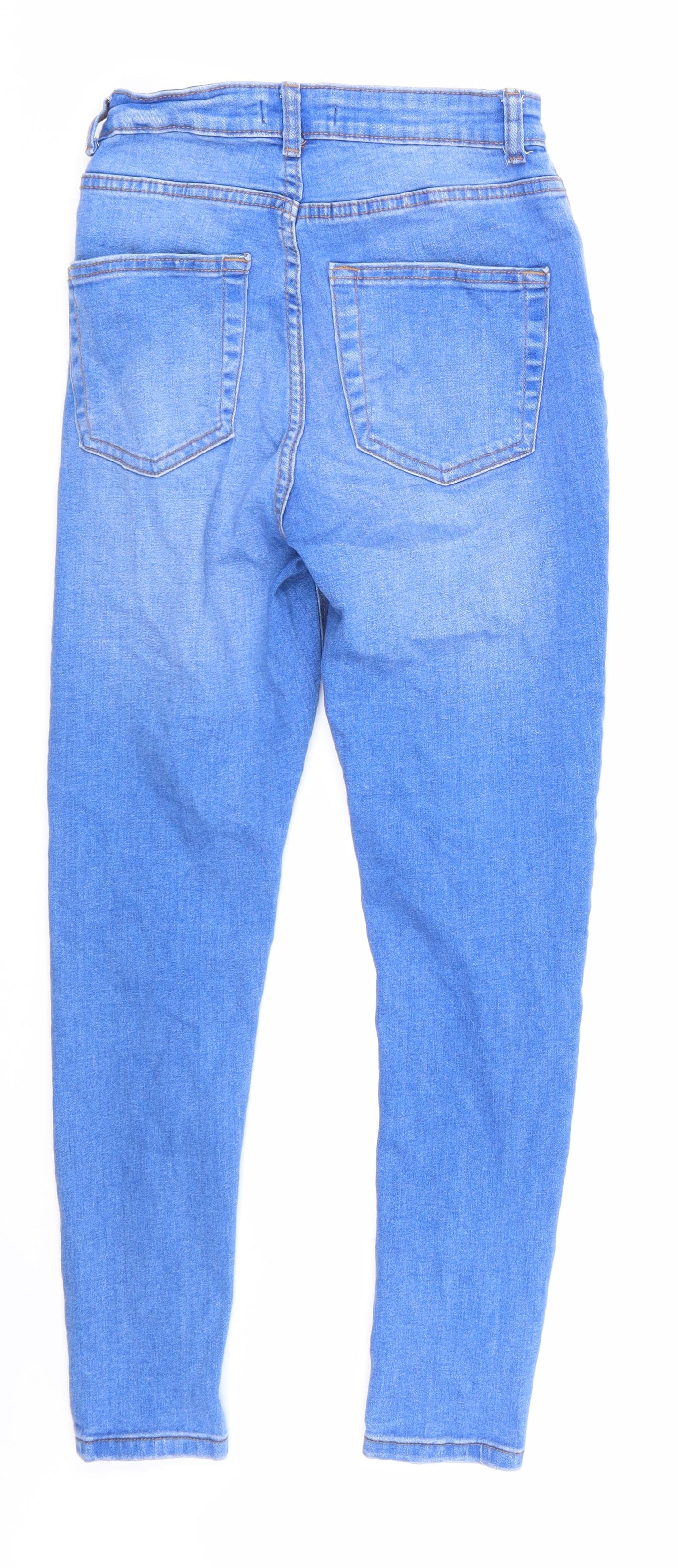 Primark Womens Blue  Denim Skinny Jeans Size 10