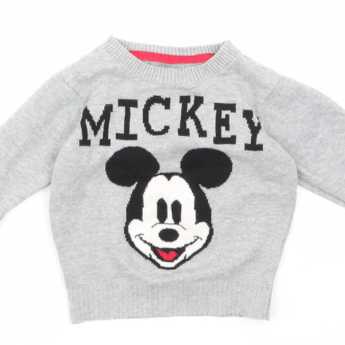 Marks and Spencer  Grey   Pullover Jumper Size 12-18 Months