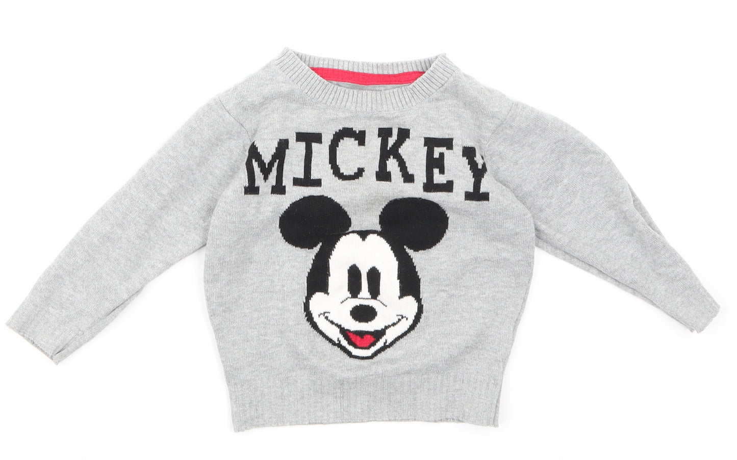 Marks and Spencer  Grey   Pullover Jumper Size 12-18 Months