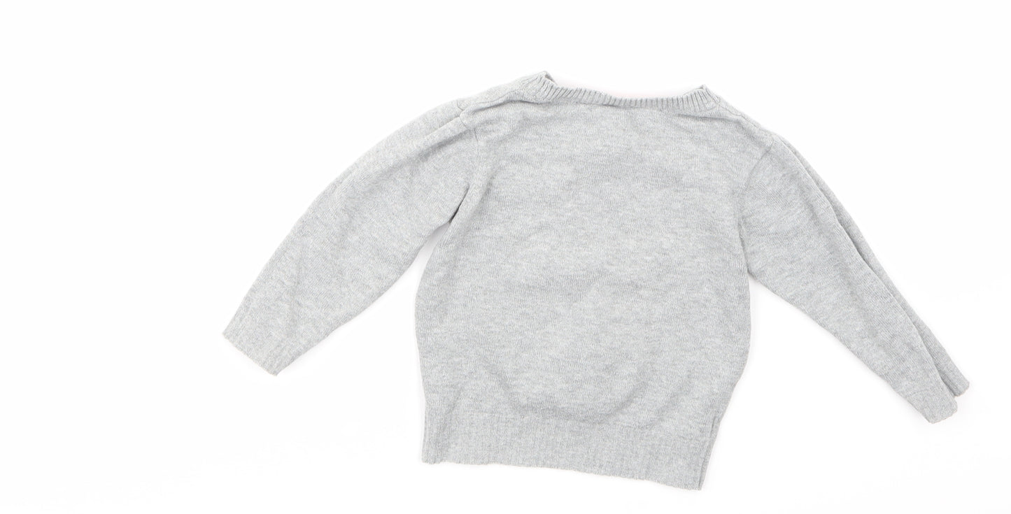 Marks and Spencer  Grey   Pullover Jumper Size 12-18 Months