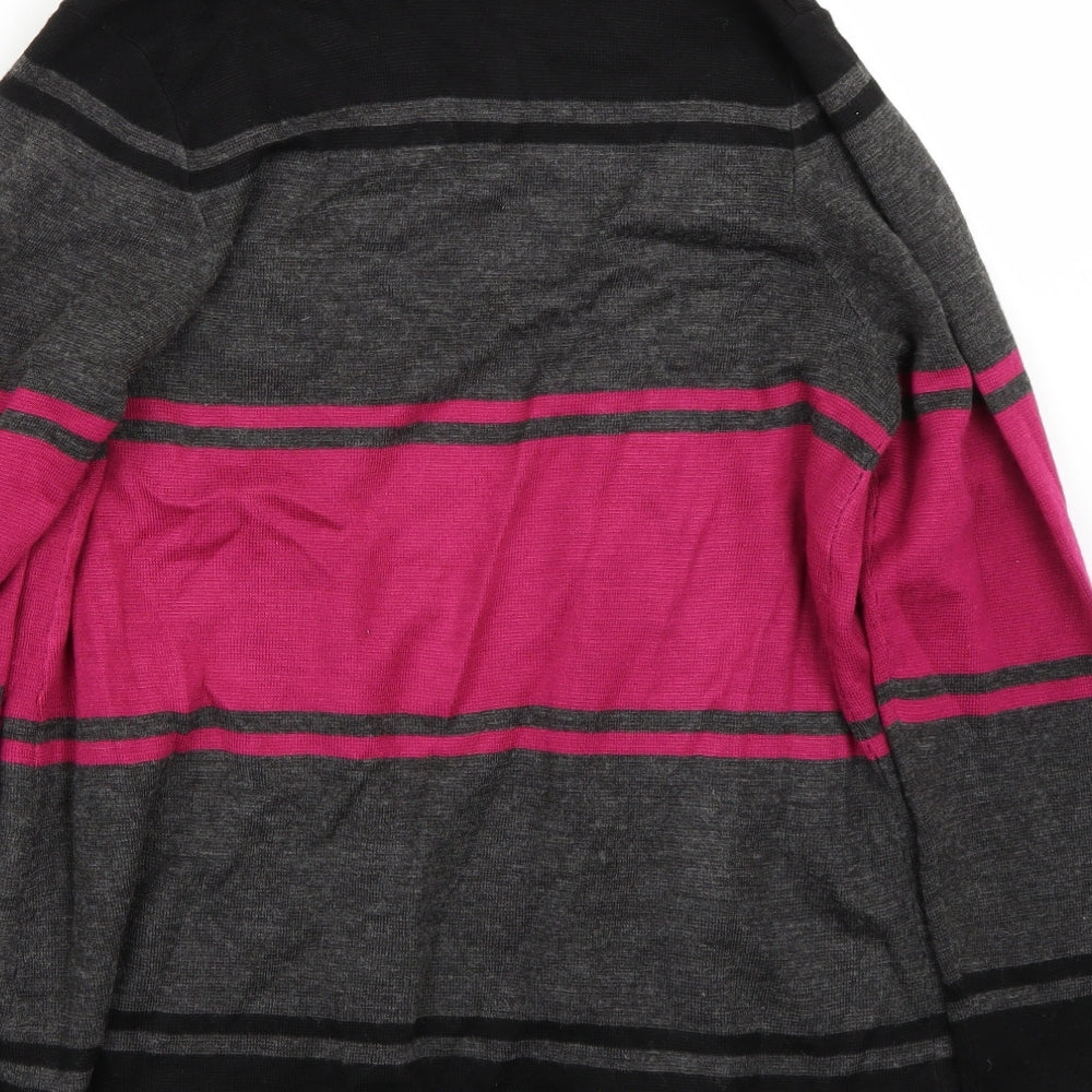 Marks and Spencer Womens Grey   Cardigan Jumper Size 14