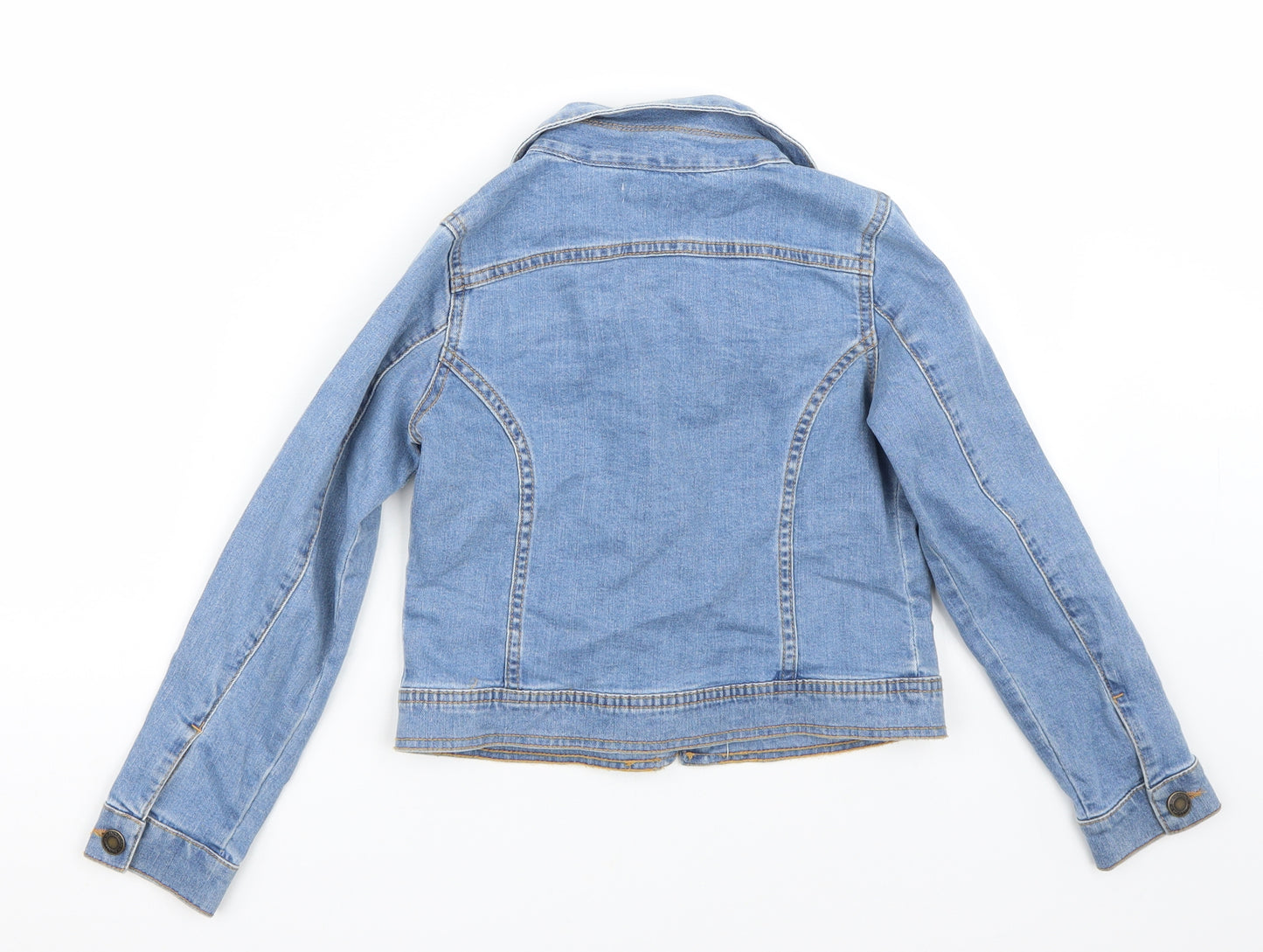 Monsoon Girls Blue   Jacket Coat Size 9-10 Years
