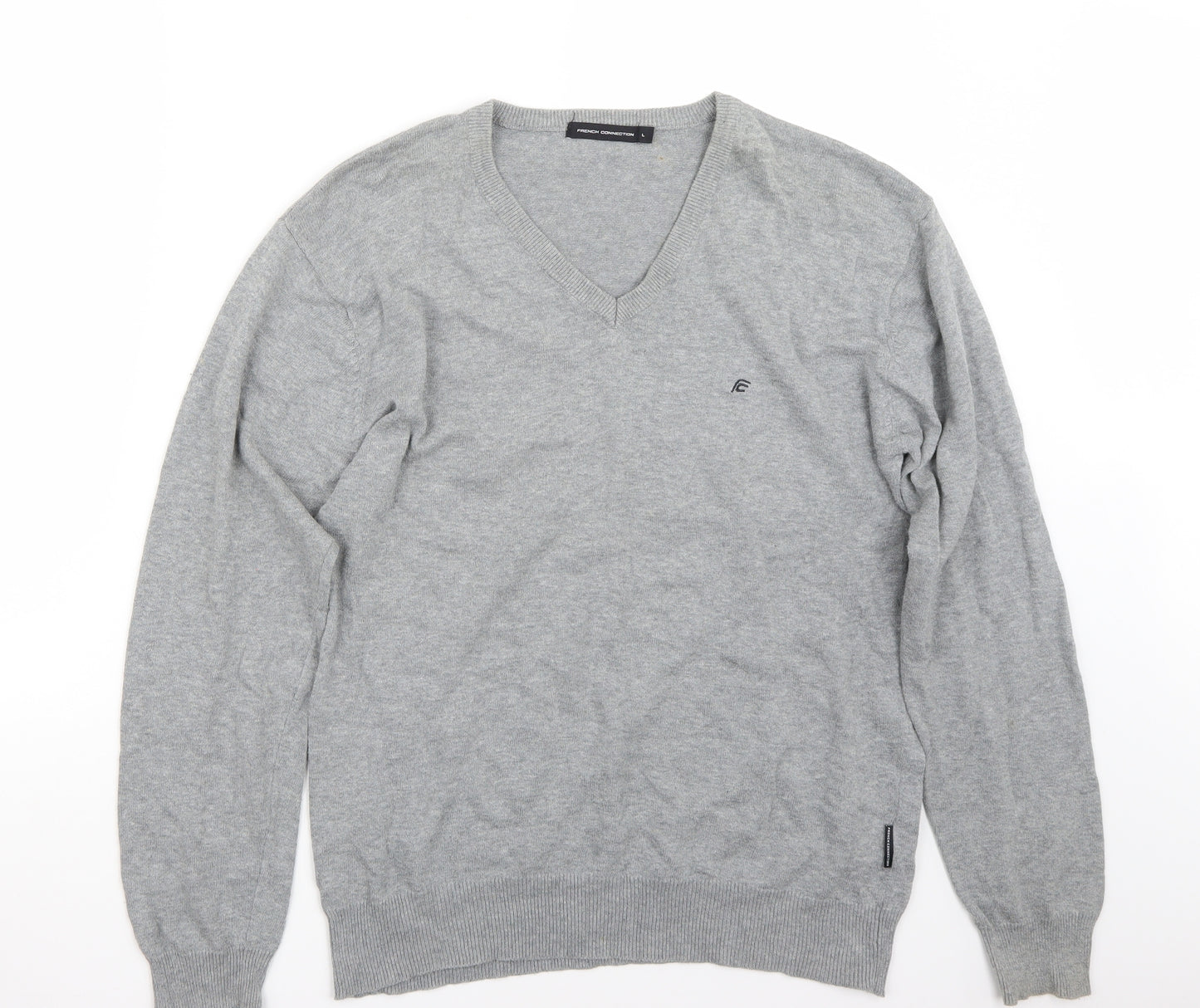 French Connection Womens Grey   Pullover Jumper Size L