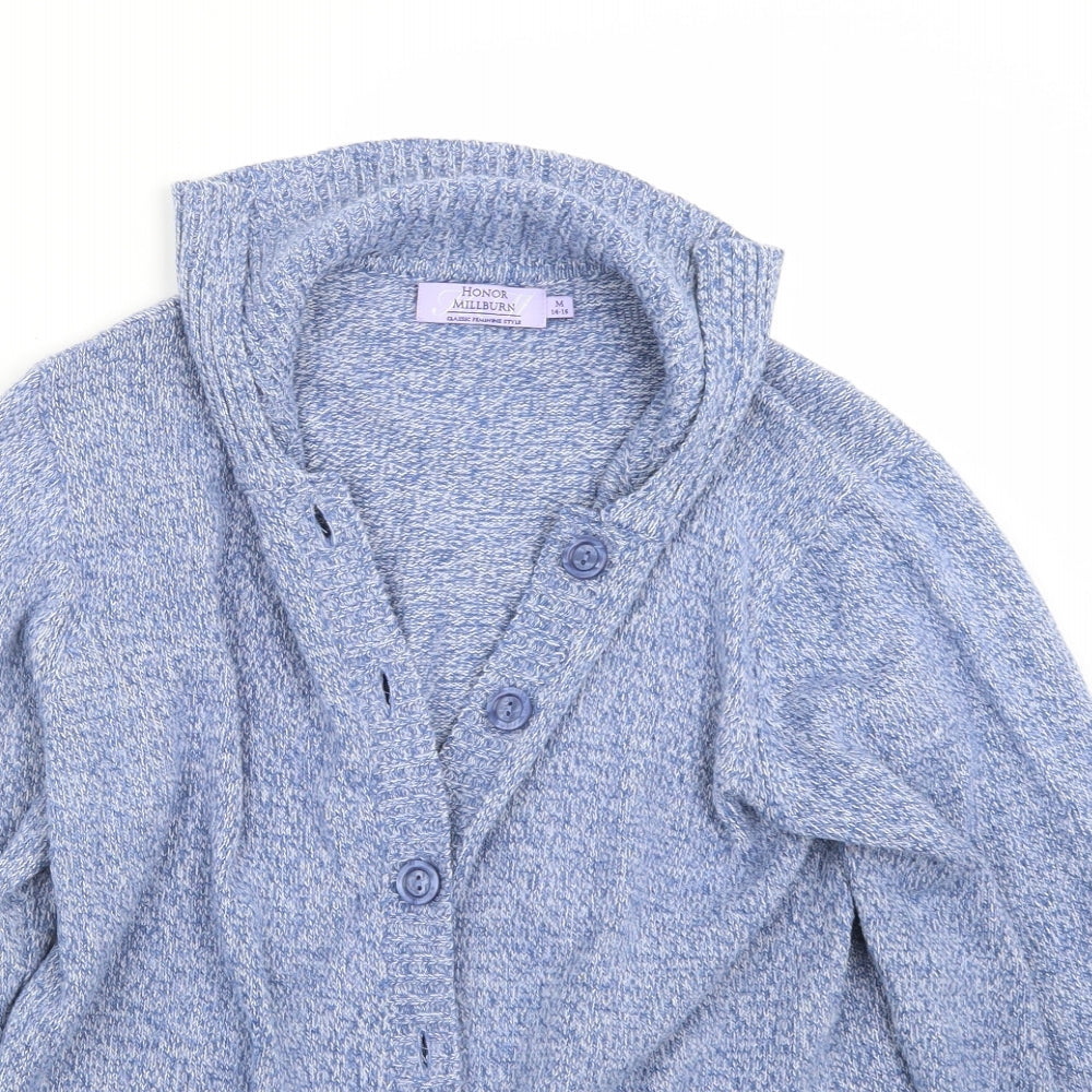 Honor Milburn Womens Blue   Cardigan Jumper Size M