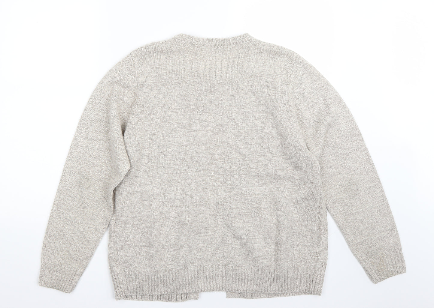 Honor Milburn Womens Beige   Cardigan Jumper Size M