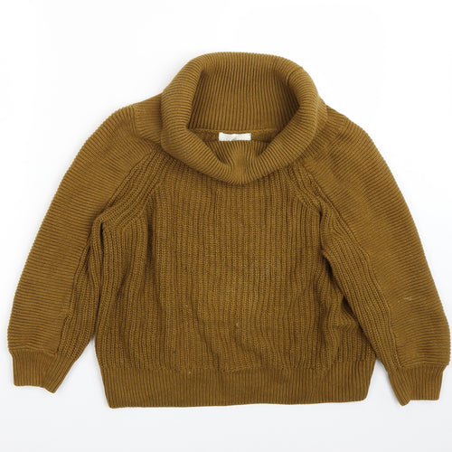 H&M Womens Brown   Pullover Jumper Size S
