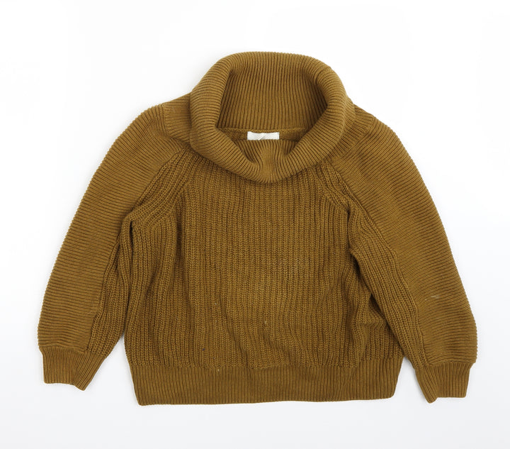 H&M Womens Brown Pullover Jumper Size S
