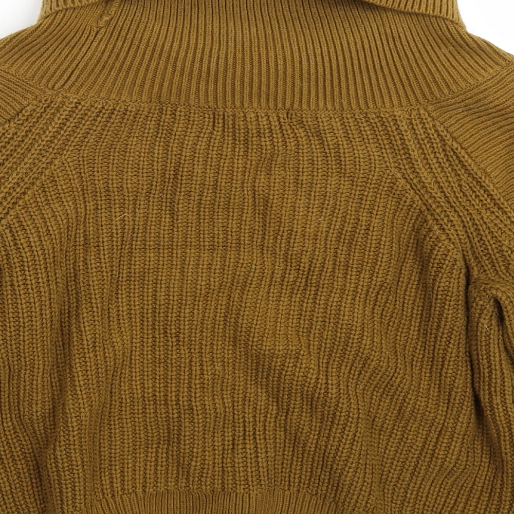 H&M Womens Brown   Pullover Jumper Size S