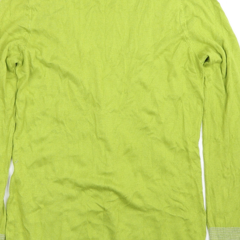 Per Una Womens Green   Cardigan Jumper Size 10