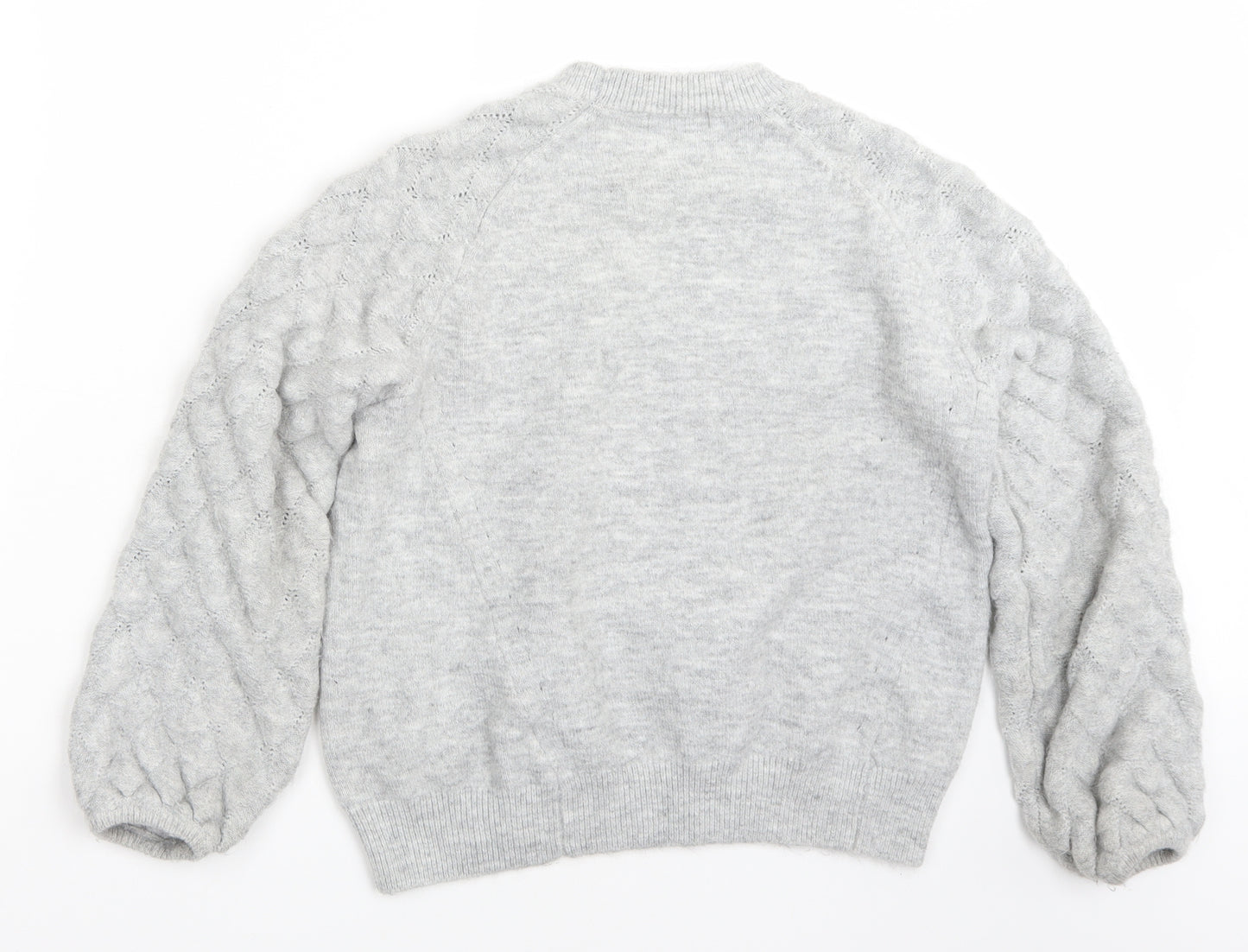Oasis Womens Grey   Pullover Jumper Size L