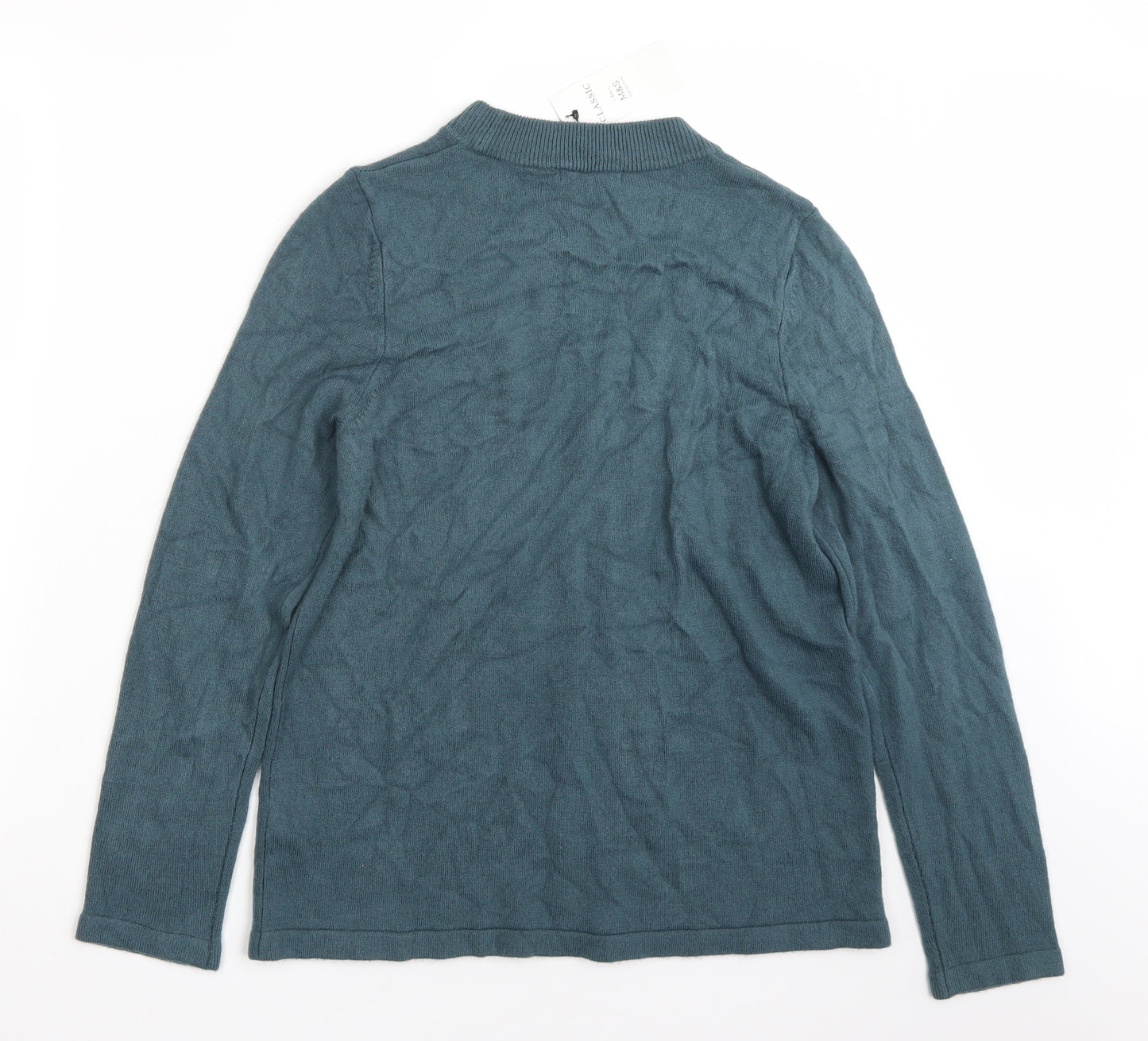 Marks and Spencer Womens Green   Pullover Jumper Size 14