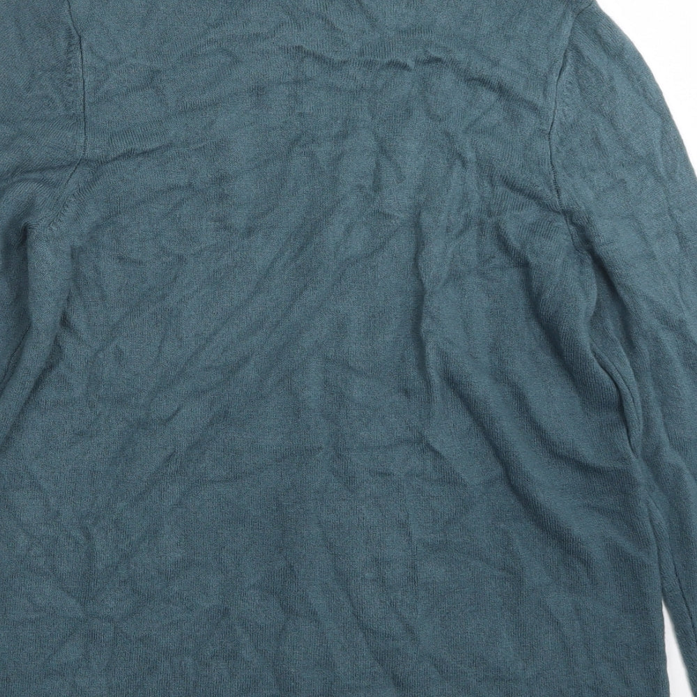 Marks and Spencer Womens Green   Pullover Jumper Size 14