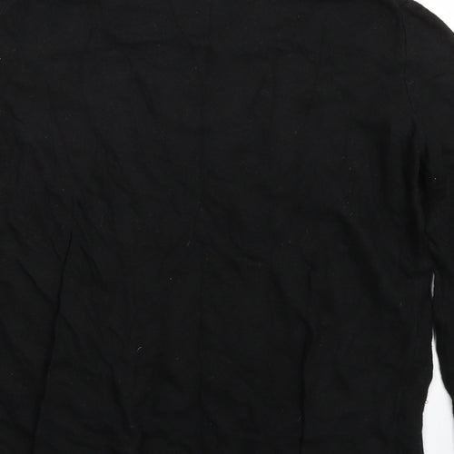 Zara Womens Black   Pullover Jumper Size M