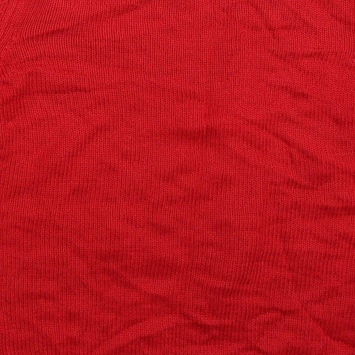 Miss evie Girls Red   Pullover Jumper Size 7-8 Years