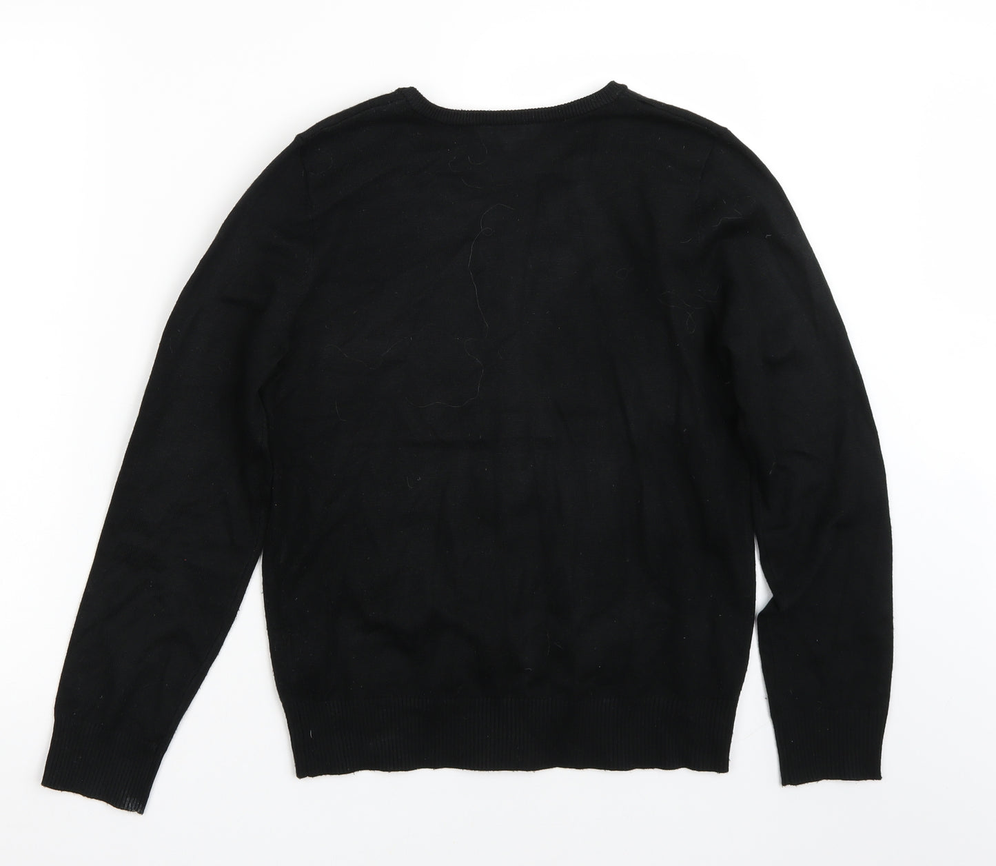 Miso Womens Black   Cardigan Jumper Size S