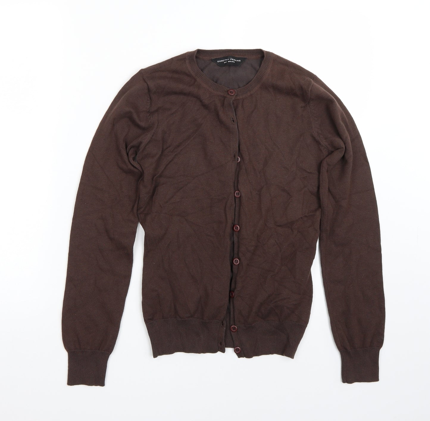Dorothy Perkins Womens Brown   Cardigan Jumper Size 8