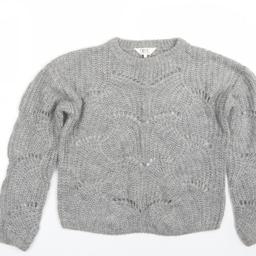 NINE Womens Grey   Pullover Jumper Size 10