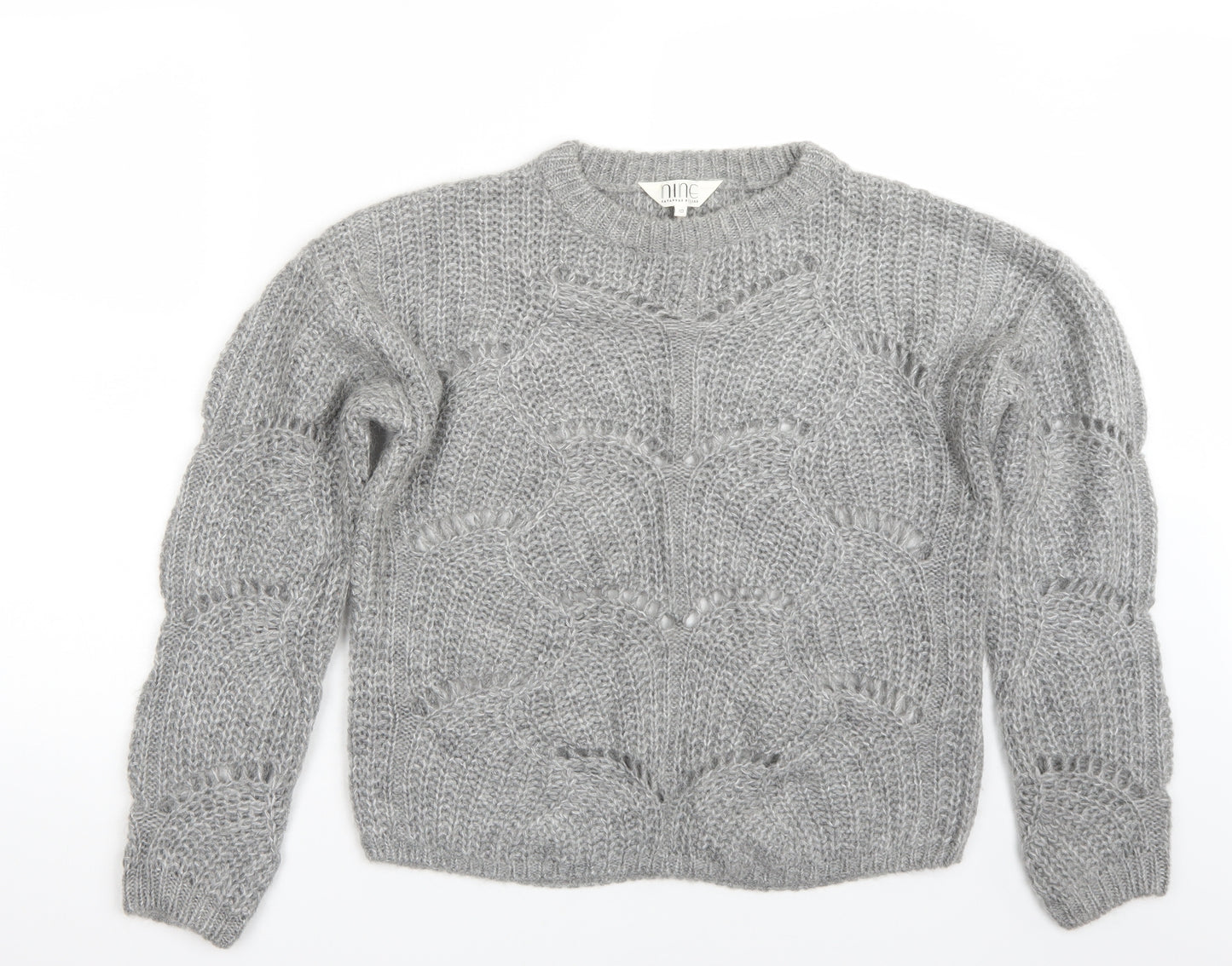 NINE Womens Grey   Pullover Jumper Size 10