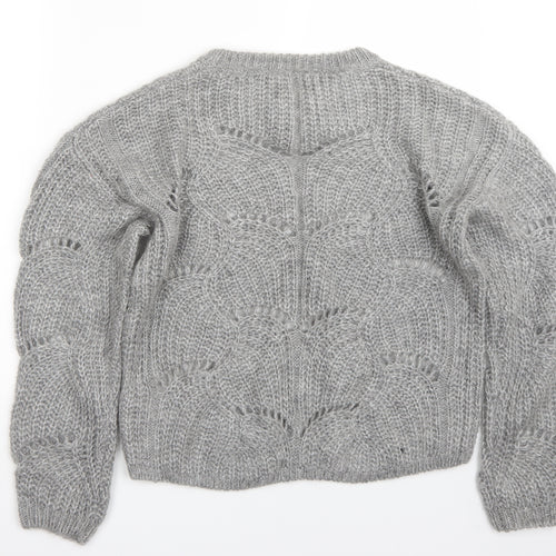 NINE Womens Grey   Pullover Jumper Size 10