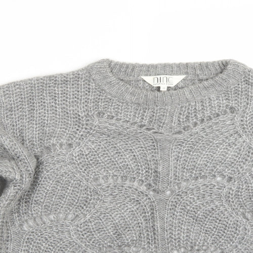 NINE Womens Grey   Pullover Jumper Size 10
