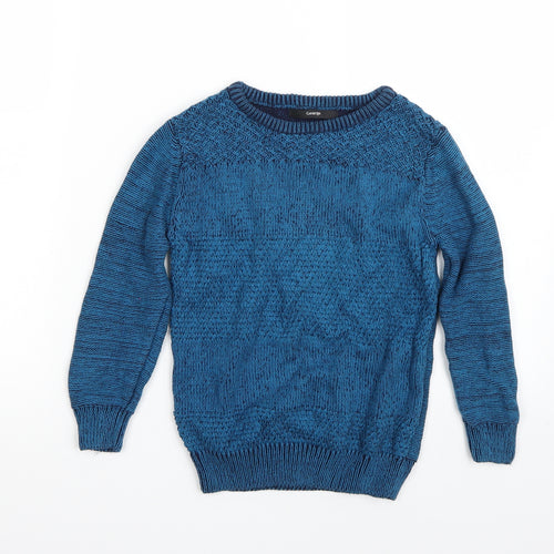 George Boys Blue   Pullover Jumper Size 6-7 Years