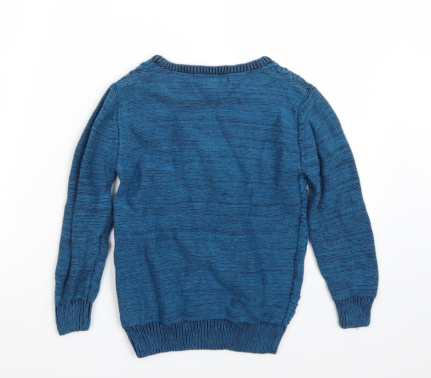 George Boys Blue   Pullover Jumper Size 6-7 Years