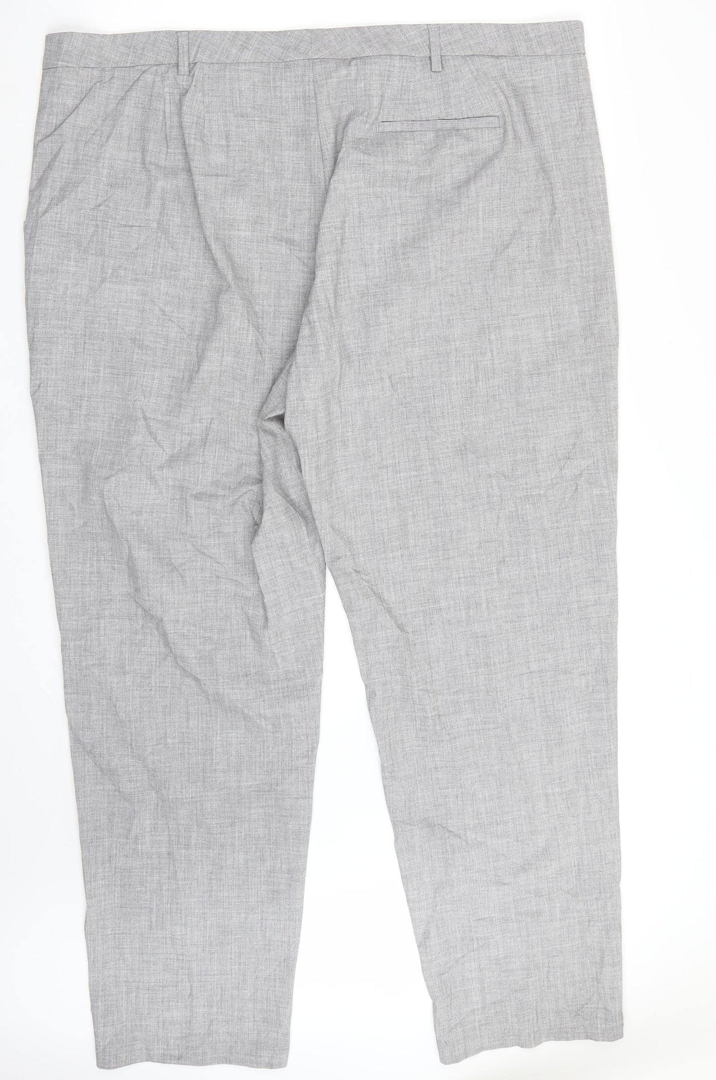 Marks and Spencer Womens Grey   Trousers  Size 24 L32 in