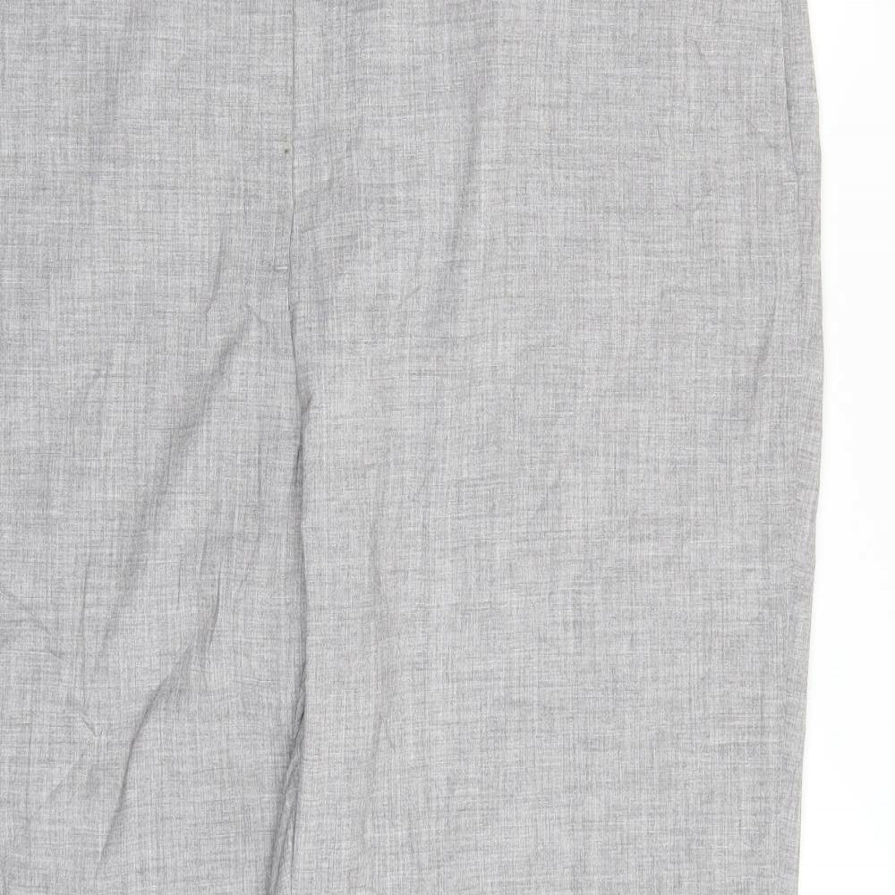 Marks and Spencer Womens Grey   Trousers  Size 24 L32 in