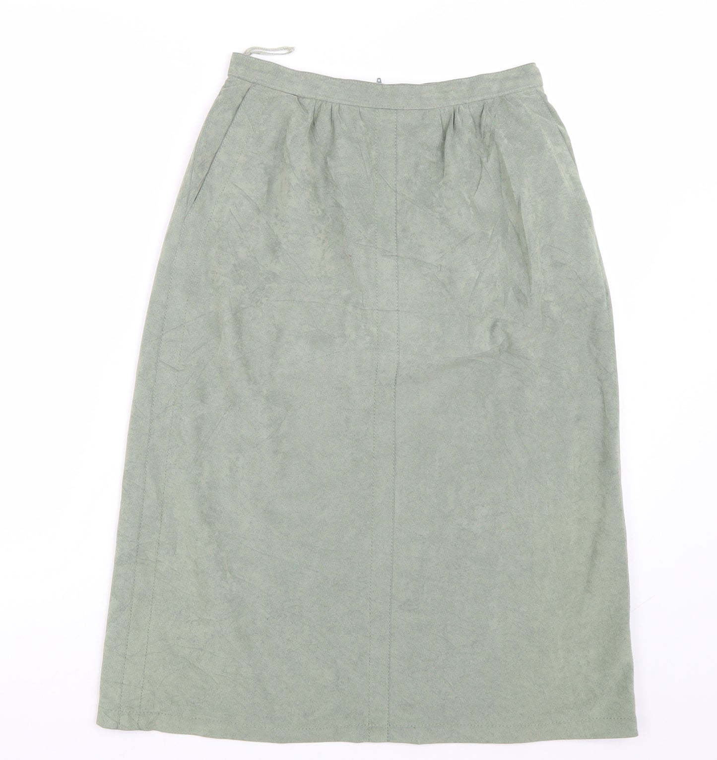Marks and Spencer Womens Green   A-Line Skirt Size 14