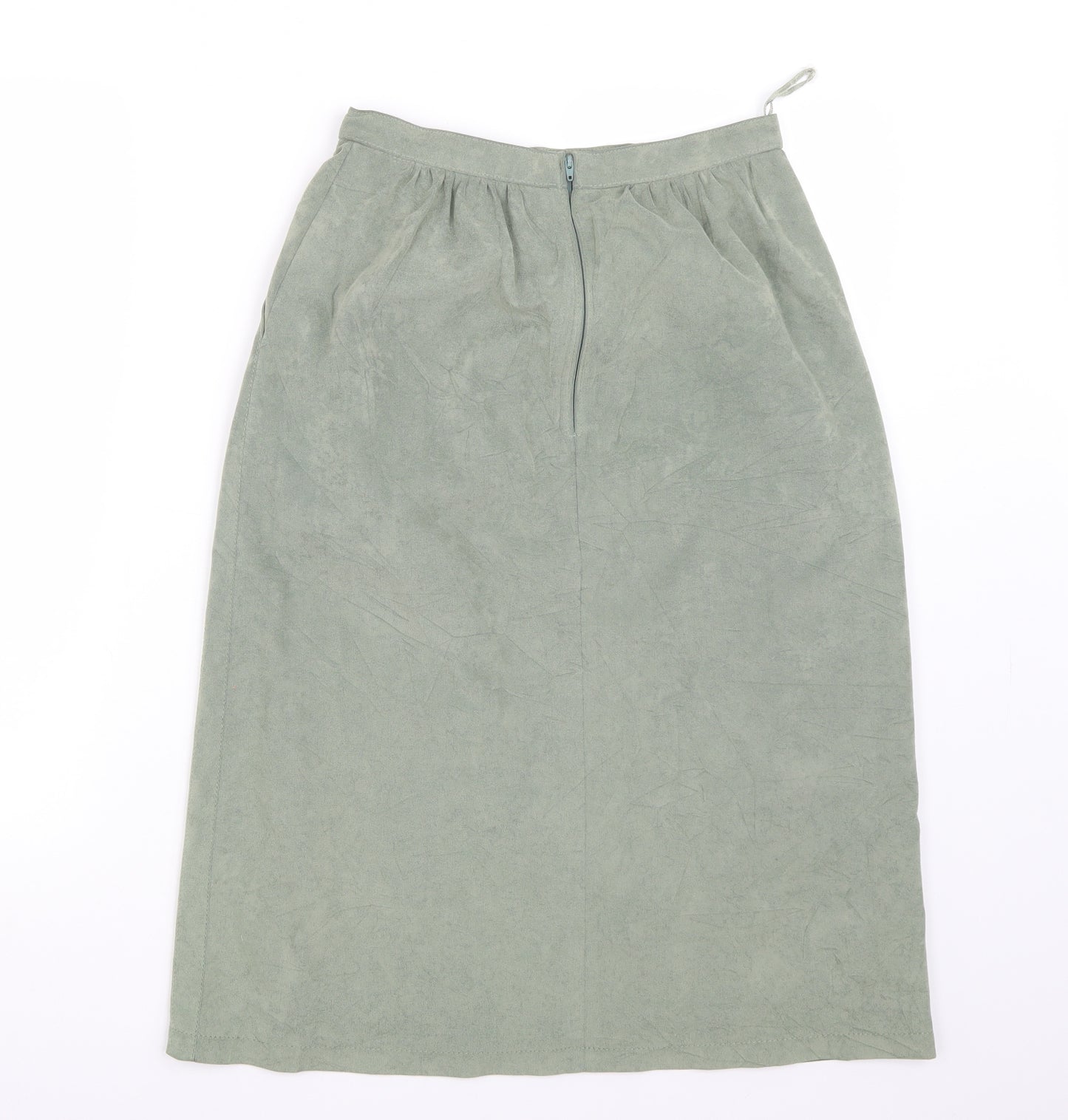 Marks and Spencer Womens Green   A-Line Skirt Size 14