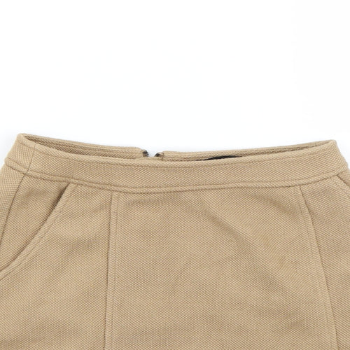 Newlook Womens Brown   A-Line Skirt Size 8