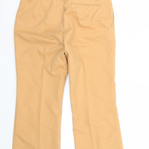 Uniqlo Womens Orange   Trousers  Size 27 L26 in