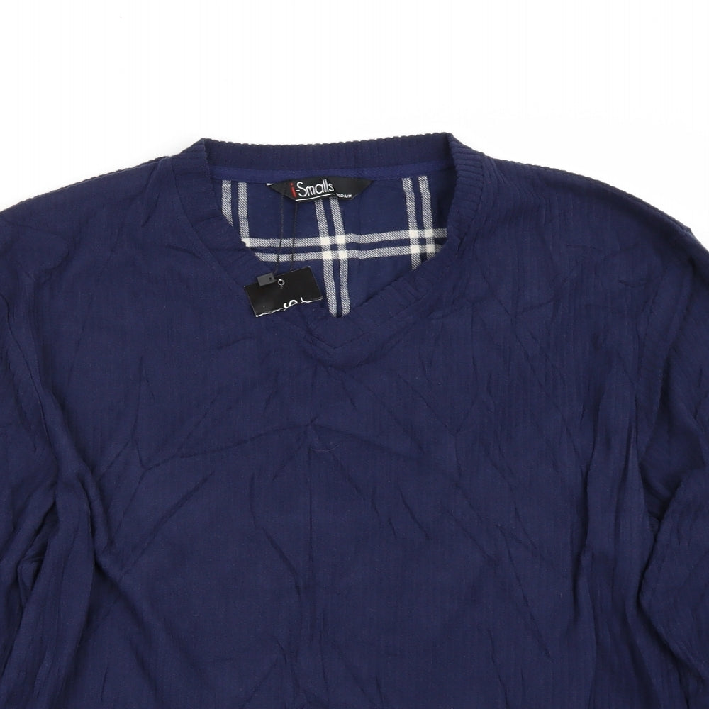 ismalls Mens Blue   Pullover Jumper Size M