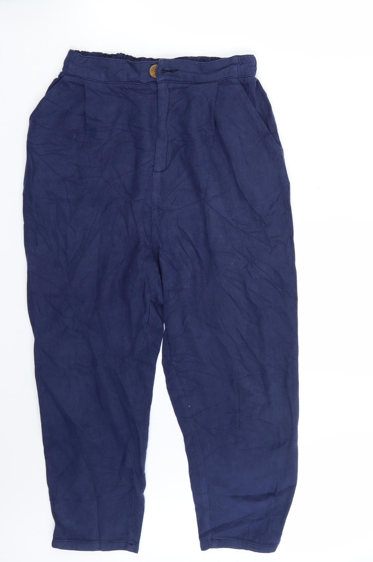 Zara Womens Blue   Trousers  Size S L23 in