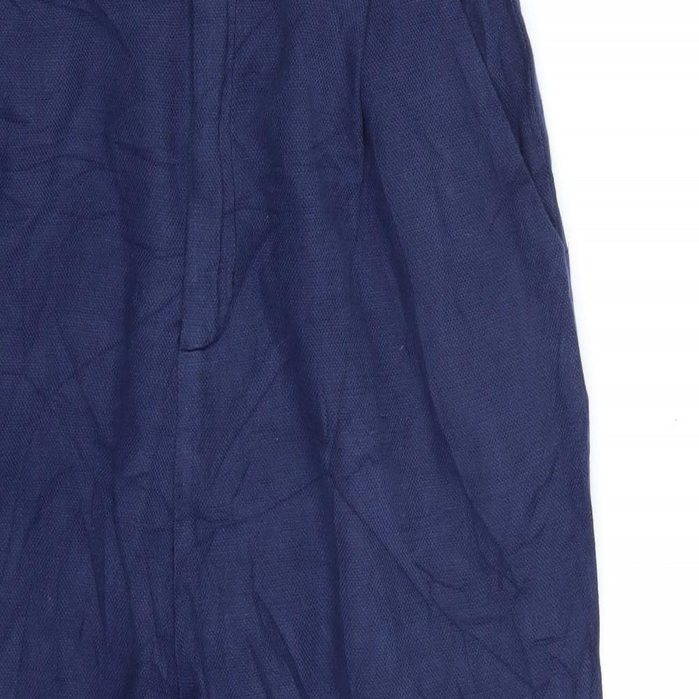Zara Womens Blue   Trousers  Size S L23 in