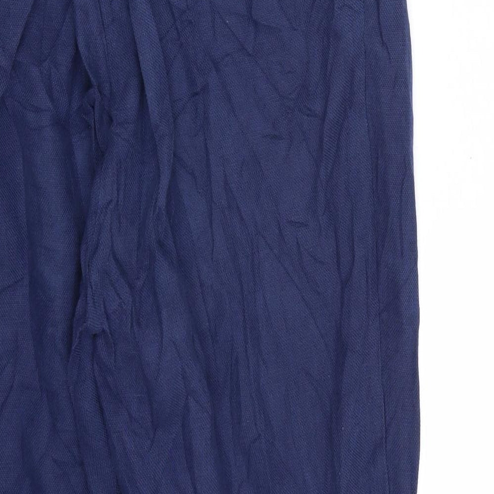 Zara Womens Blue   Trousers  Size S L23 in