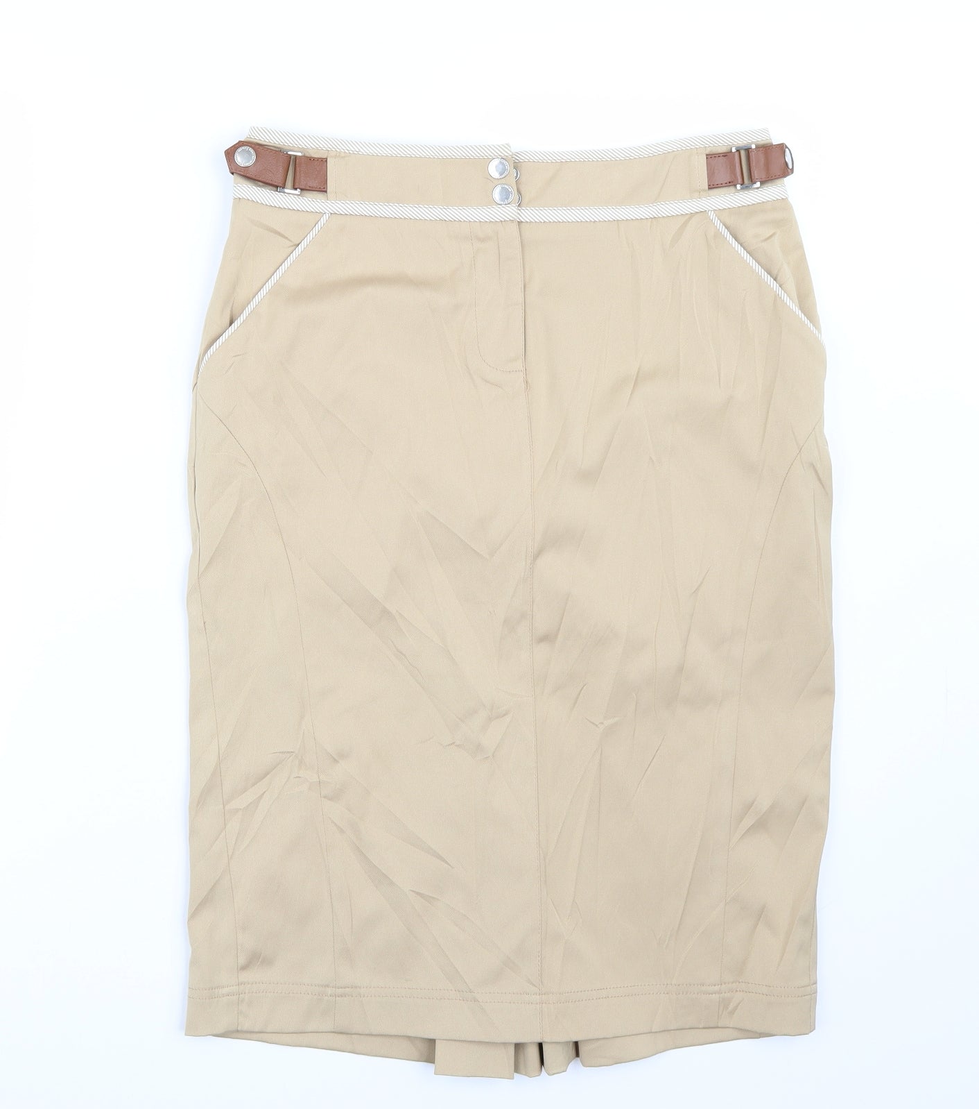 Jasper Conran Womens Brown   A-Line Skirt Size 12