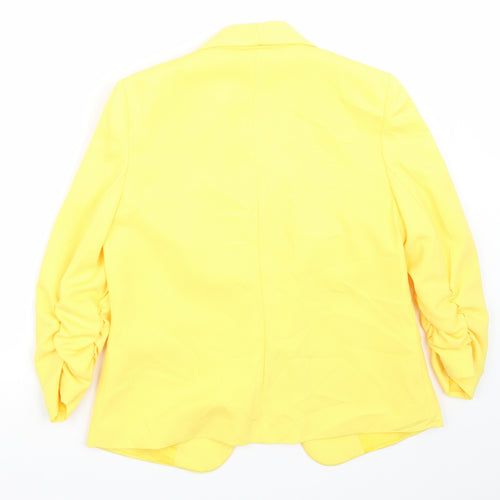 TU Womens Yellow   Jacket Suit Jacket Size 12