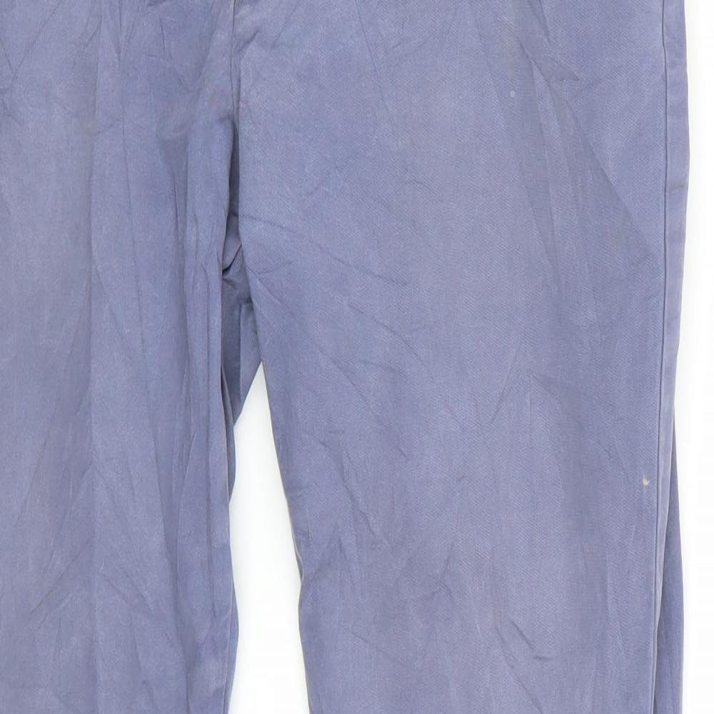 Reiss Mens Blue   Chino Trousers Size 32 L32 in