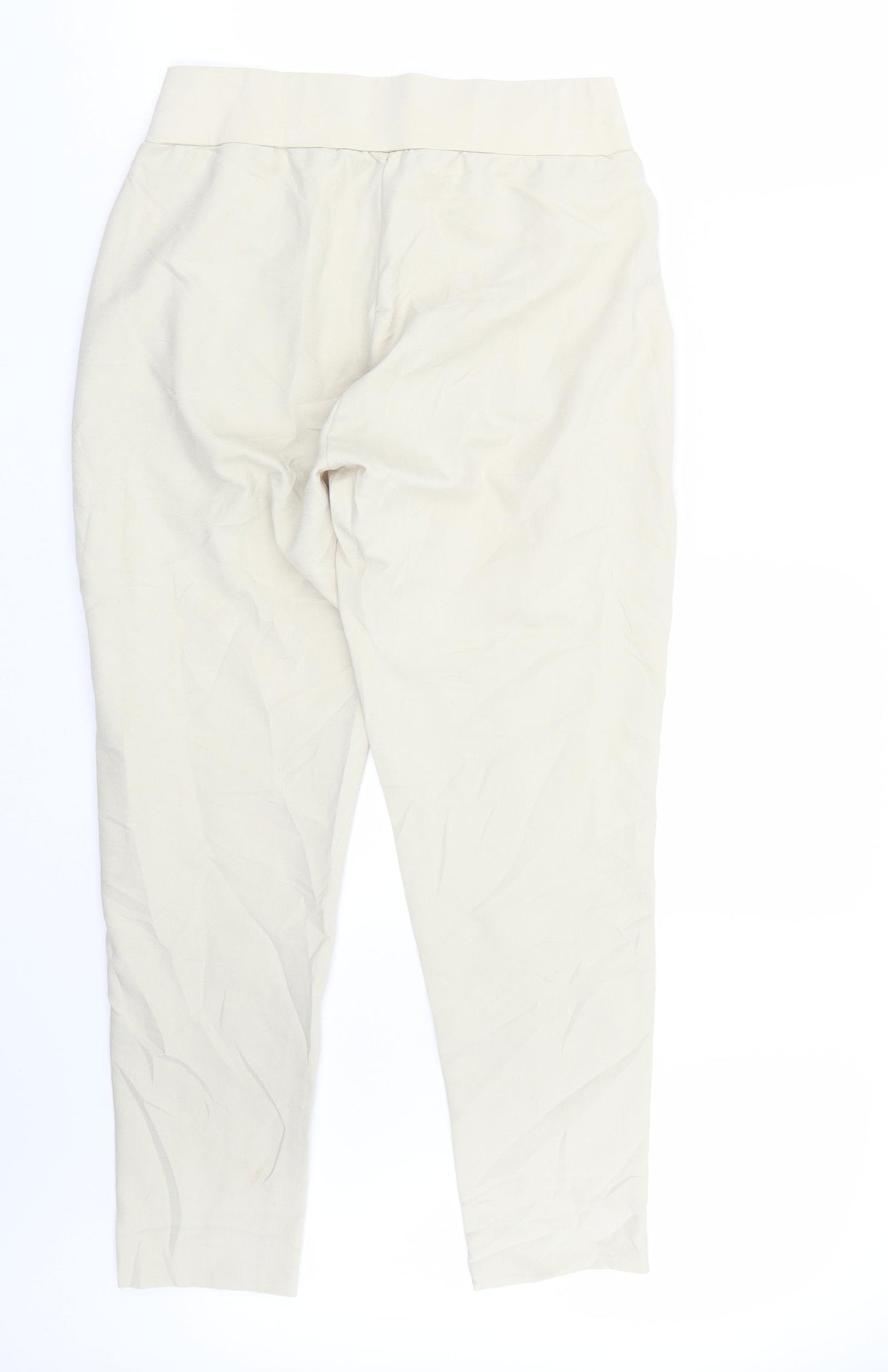 Mama Licous Womens Beige   Trousers  Size S L27 in